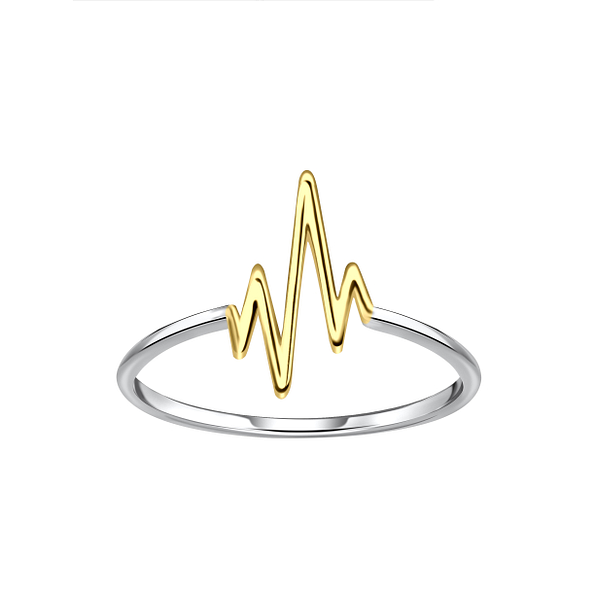 Silver Heartbeat Ring - 24523