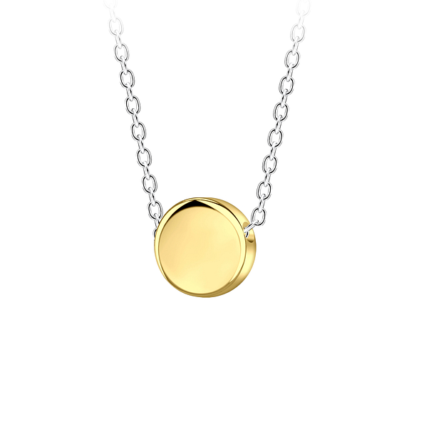 Silver Round Beaded Necklace - 25436