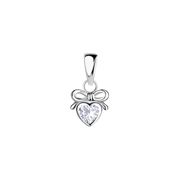 Silver Heart Pendant - 23391