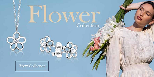 Whoelsale Flower Themed Jewelry for Spring Collection - only at 925silverjewelry.com