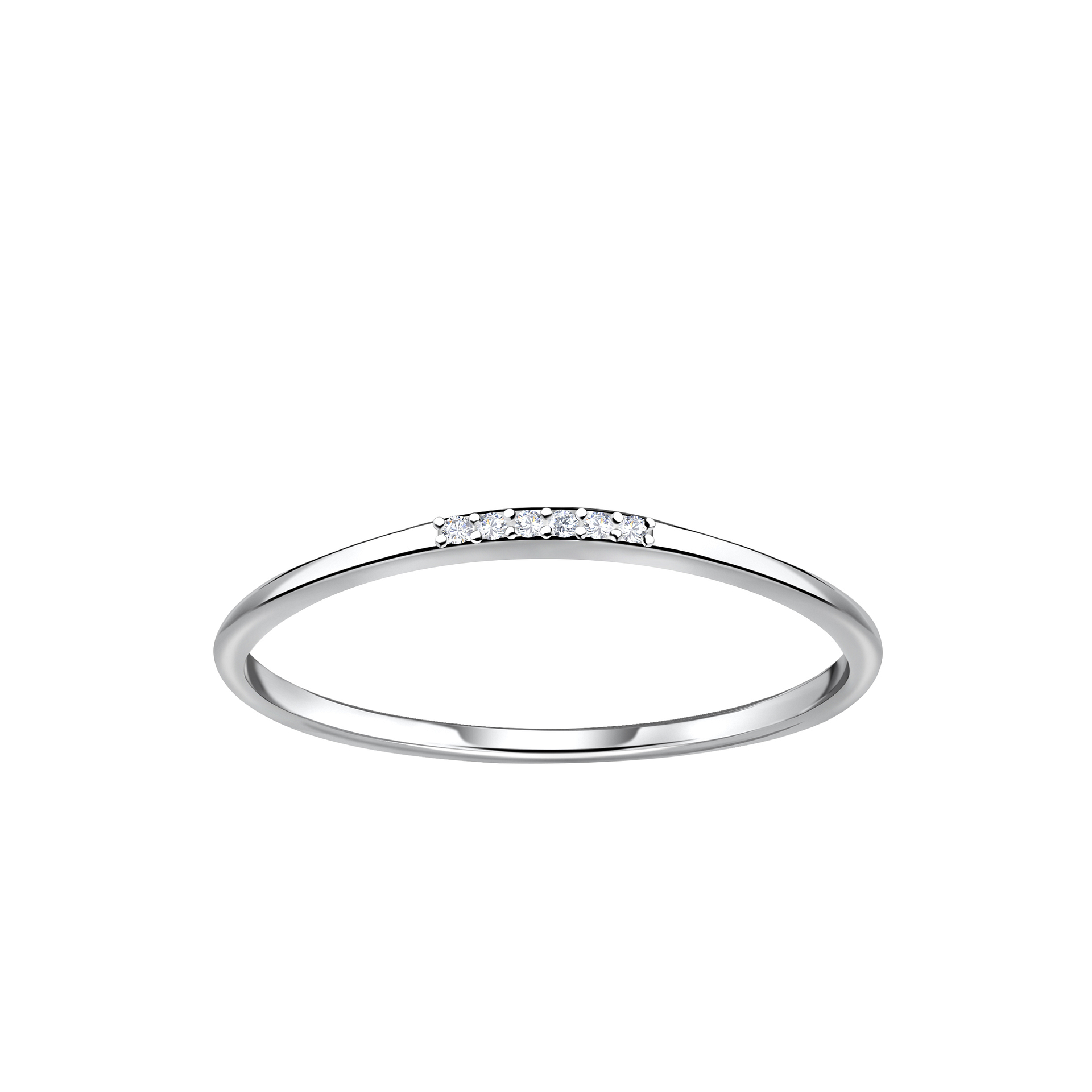 925 Silver Jewelry | Silver Line Ring - 23373
