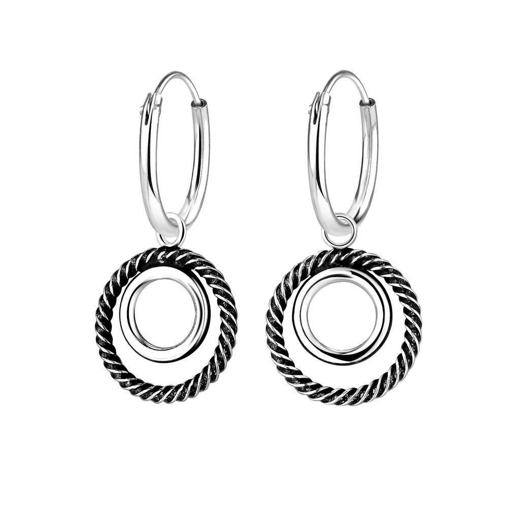 The Elise Interlocking Circle Earrings - Jewels