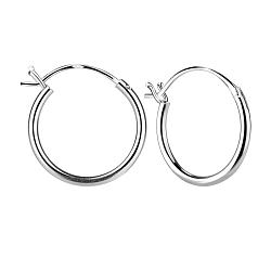 Wholesale 16mm Silver French Lock Hoop Earrings