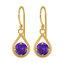 Wholesale Silver Tear Drop Dangle Earrings