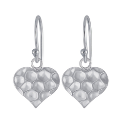 Wholesale Silver Heart Earrings