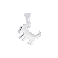 Wholesale Silver Dog Pendant