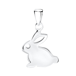 Wholesale Silver Rabbit Pendant