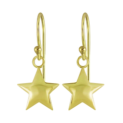 Wholesale Silver Star Earrings