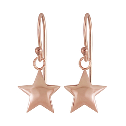 Wholesale Silver Star Earrings