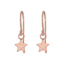 Wholesale Silver Star Earrings