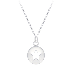 Wholesale Silver Star Necklace