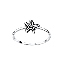 Wholesale Silver Starfish Ring