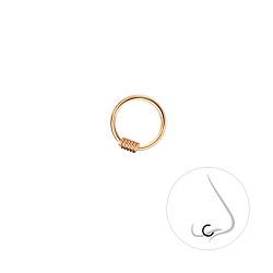 Wholesale 8mm Silver Nose Ring