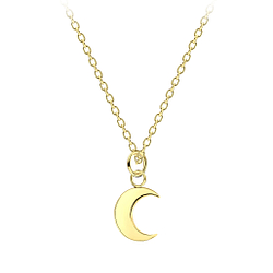 Wholesale Silver Moon Necklace