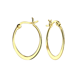 Wholesale Silver French Lock Hoop Earrings