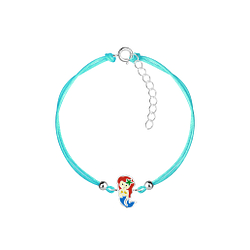 Wholesale Silver Mermaid Cord Bracelet
