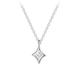 Wholesale Silver Geometric Necklace