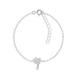 Wholesale Silver Palm Tree Bracelet