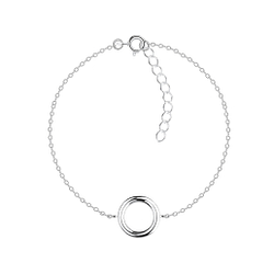 Wholesale Silver Circle Bracelet