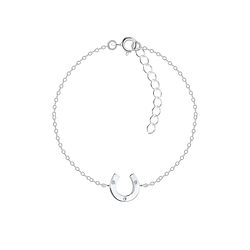 Wholesale Silver Horseshoe Bracelet