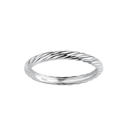Wholesale Silver Twisted Ring