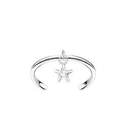 Wholesale Silver Star Toe Ring
