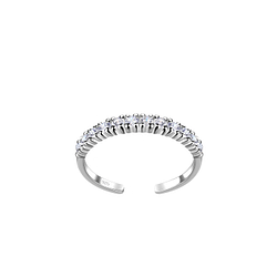 Wholesale Silver Eternity Toe Ring