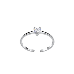 Diamond Star Toe Ring ( 2 Colors )