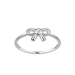 Wholesale Silver Bow Ring