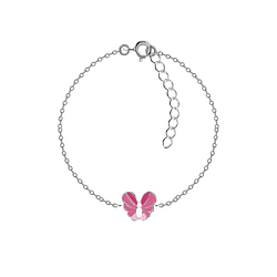 Wholesale Silver Butterfly Bracelet
