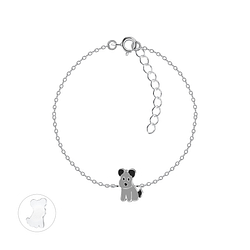 Wholesale Silver Dog Bracelet