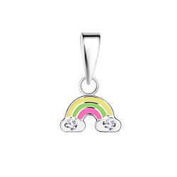 Wholesale Silver Rainbow Pendant