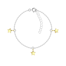 Wholesale Silver Star Bracelet