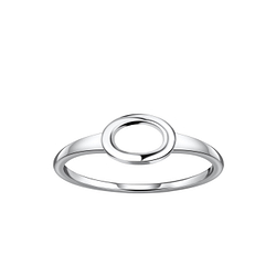 Wholesale Silver Oval Ring
