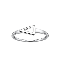 Wholesale Silver Triangle Ring