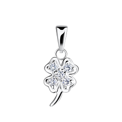 Wholesale Silver Clover Pendant