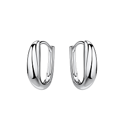 Wholesale 13mm Silver Huggie Earrings