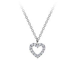 Wholesale Silver Heart Necklace