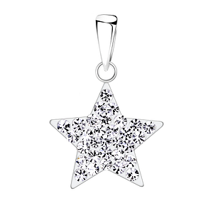 Wholesale Silver Star Pendant