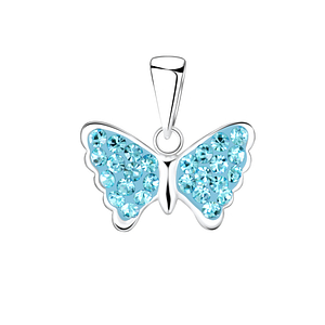 Wholesale Silver Butterfly Pendant