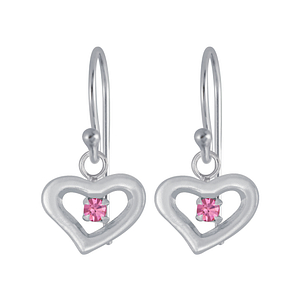 Wholesale Silver Heart Earrings