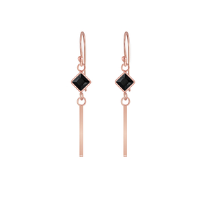 Wholesale Silver Geometric Cubic Zirconia Earrings