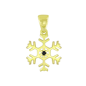 Wholesale Silver Snowflake Pendant