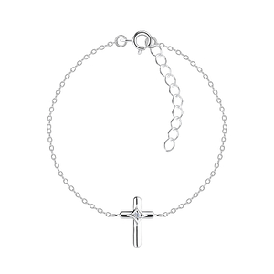 Wholesale Silver Cross Bracelet