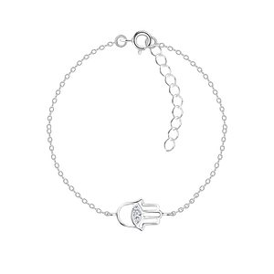Wholesale Silver Hamsa Bracelet
