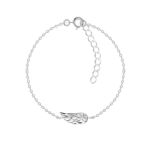 Wholesale Silver Wing Bracelet