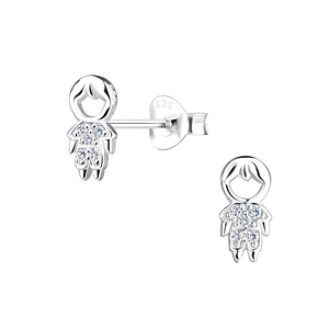 Wholesale Silver Boy Stud Earrings