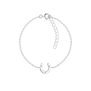 Wholesale Silver Horseshoe Bracelet
