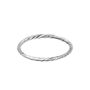 Wholesale Silver Twisted Ring