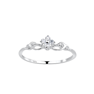 Wholesale Silver Flower Ring